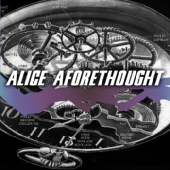 Cover art for Alice Aforethought